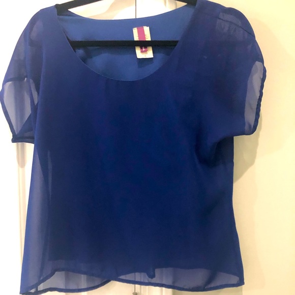Royal blue blouse - Picture 1 of 1